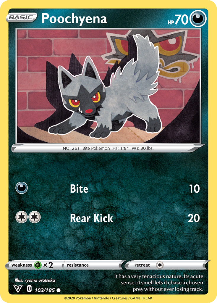 Poochyena - Vivid Voltage - 103