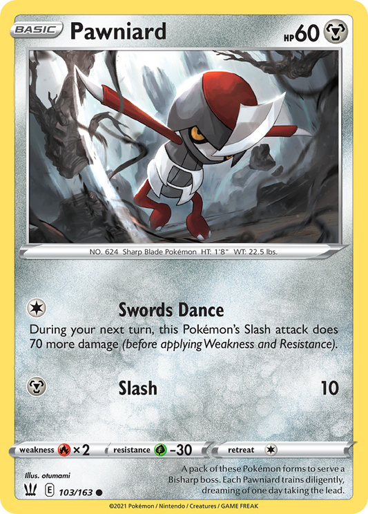 Pawniard - Battle Styles - 103
