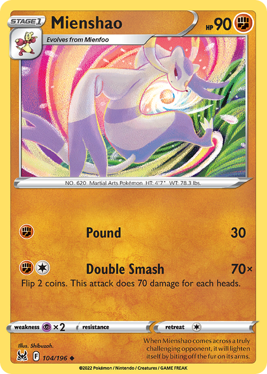 Mienshao - Lost Origin - 104