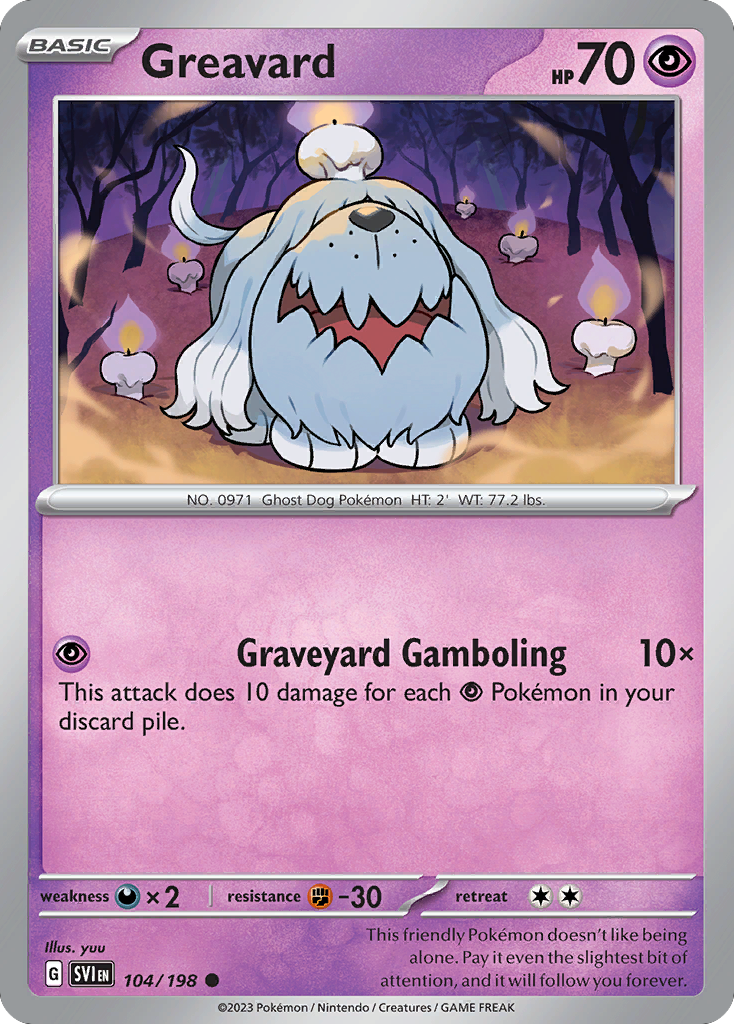 Greavard - Scarlet & Violet - 104