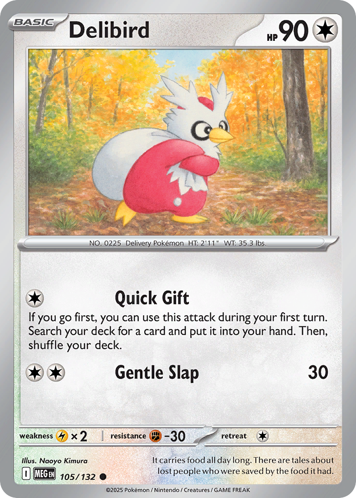 Delibird - Mega Evolution - 105