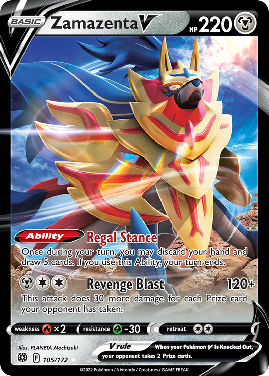 Zamazenta V - Brilliant Stars - 105