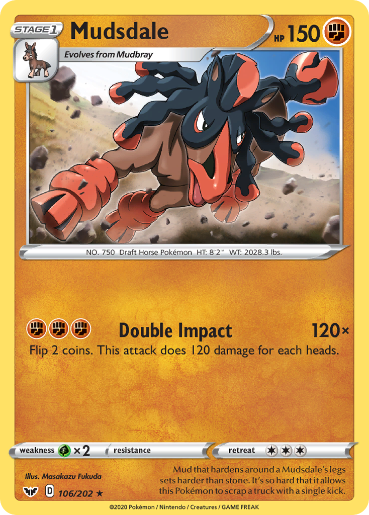 Mudsdale - Sword & Shield - 106