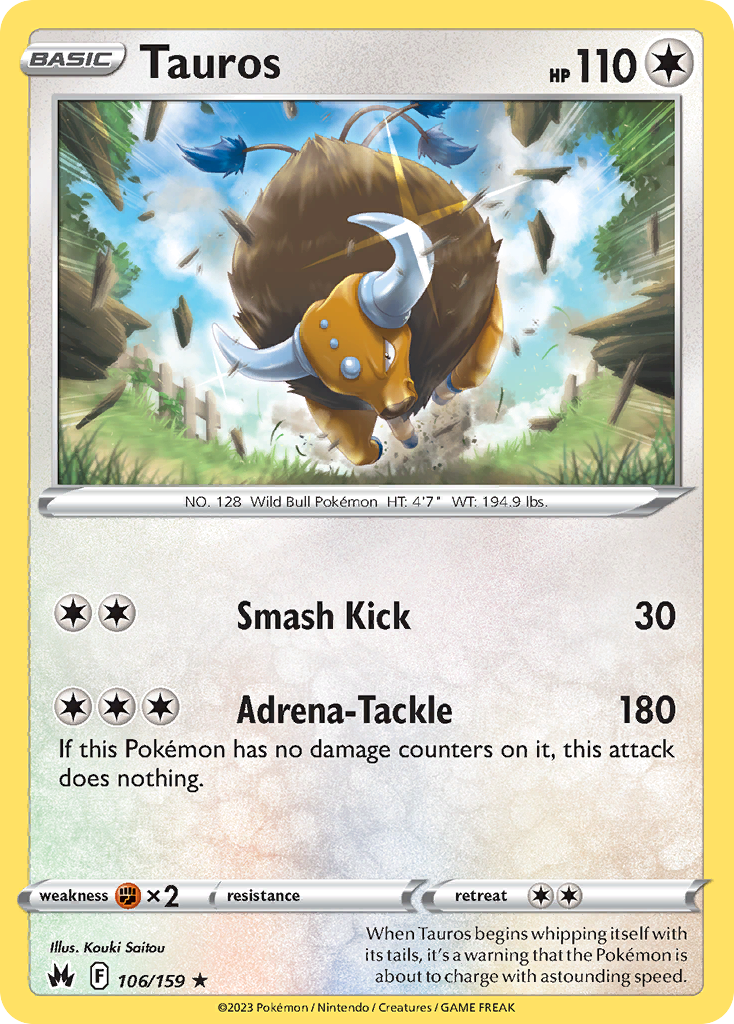 Tauros - Crown Zenith - 106