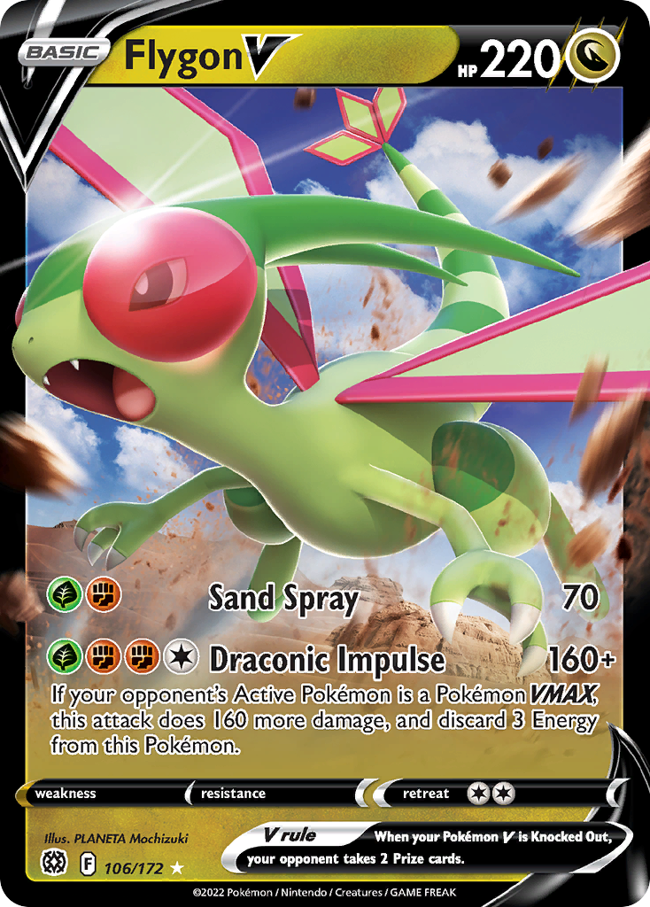 Flygon V - Brilliant Stars - 106