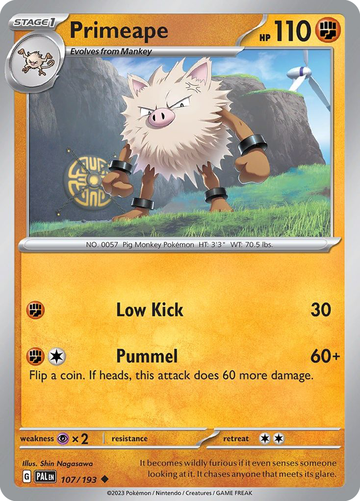 Primeape - Paldea Evolved - 107