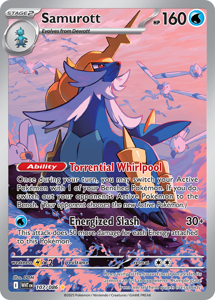 Samurott - White Flare - 107