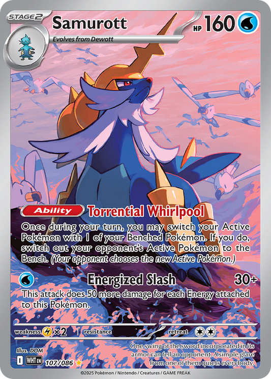 Samurott - White Flare - 107