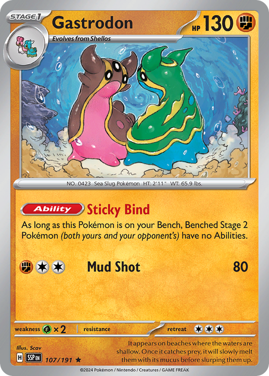 Gastrodon - Surging Sparks - 107