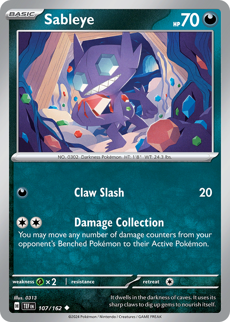 Sableye - Temporal Forces - 107