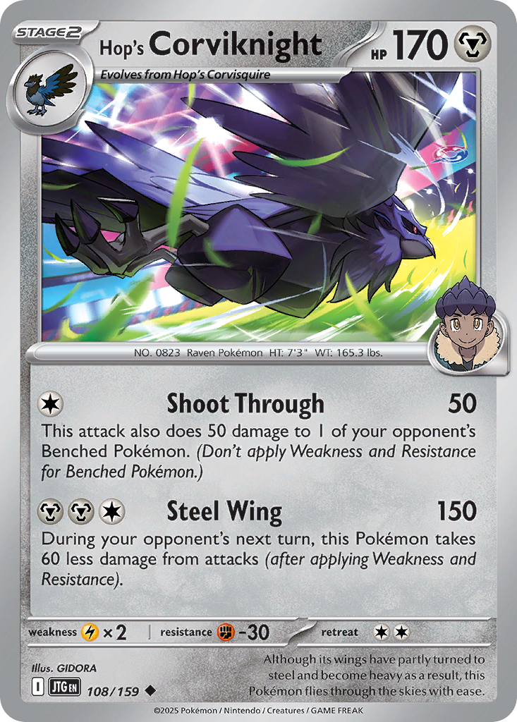 Hop's Corviknight - Journey Together - 108