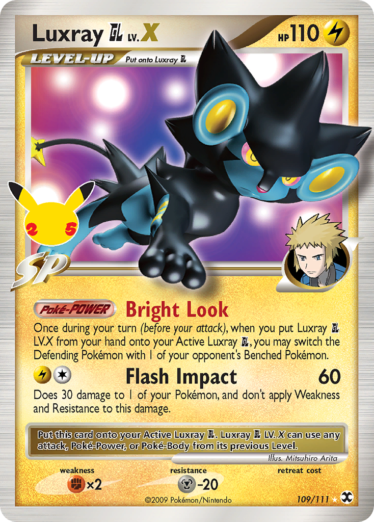 Luxray GL LV.X - Celebrations: Classic Collection - 109