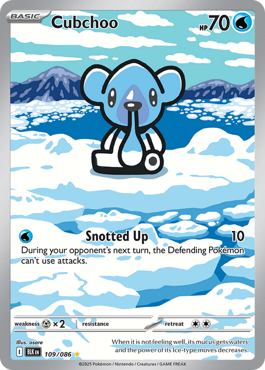 Cubchoo - Black Bolt - 109
