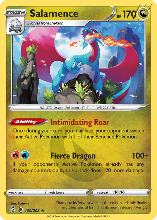 Salamence - Evolving Skies - 109
