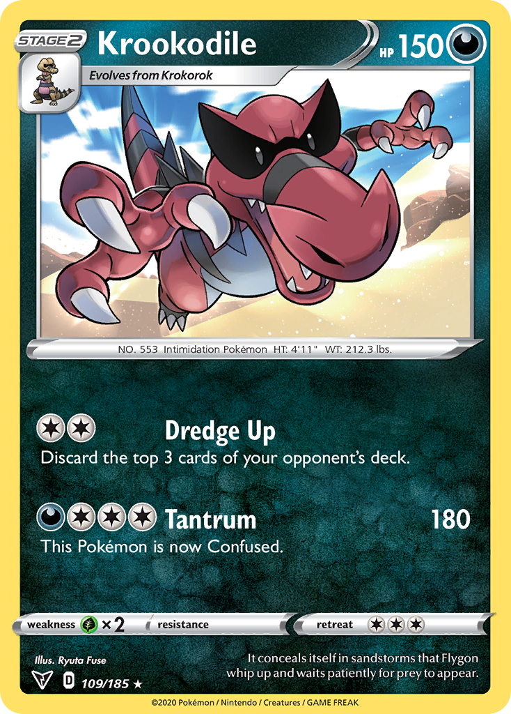 Krookodile - Vivid Voltage - 109