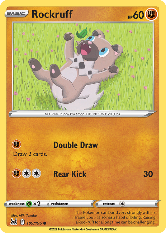 Rockruff - Lost Origin - 109