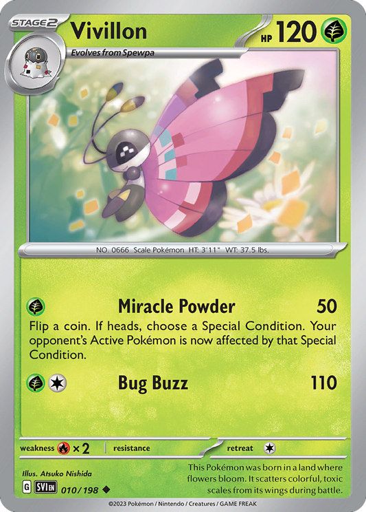 Vivillon - Scarlet & Violet - 010