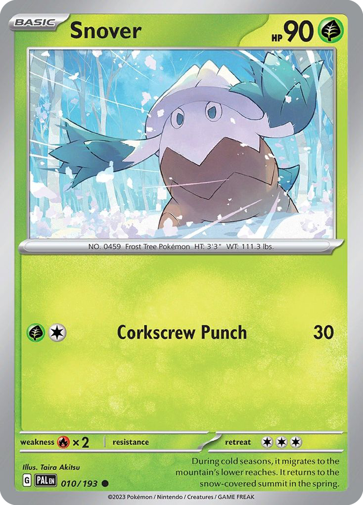 Snover - Paldea Evolved - 010