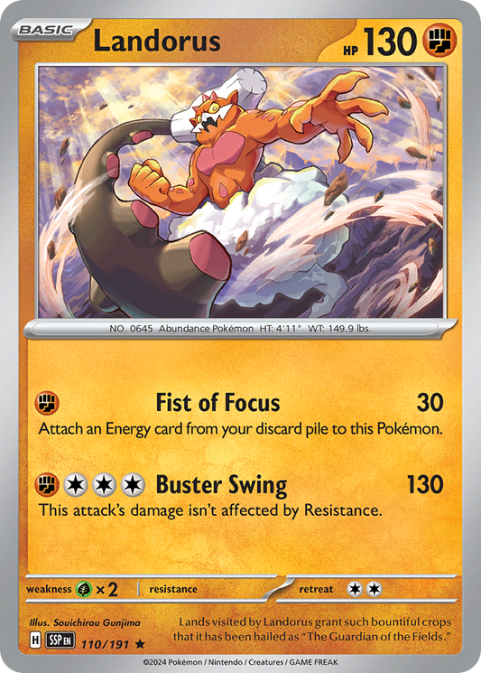 Landorus - Surging Sparks - 110