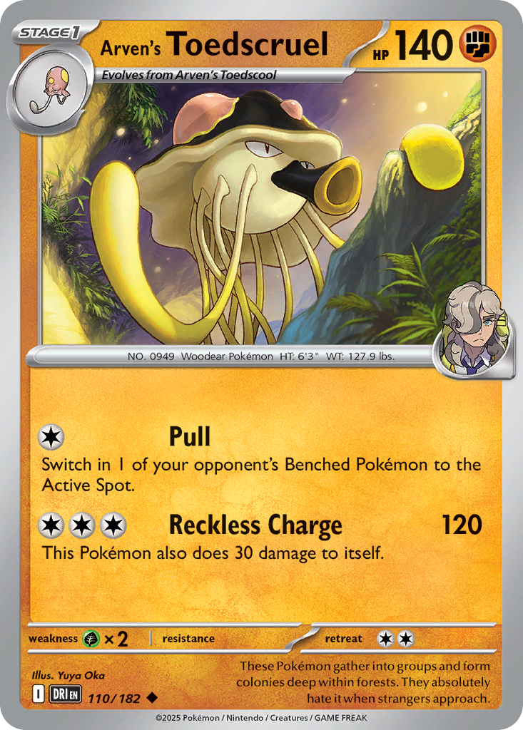 Arven's Toedscruel - Destined Rivals - 110
