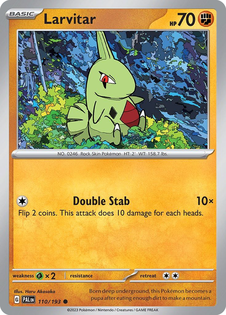 Larvitar - Paldea Evolved - 110