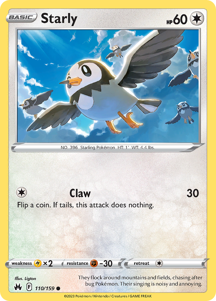 Starly - Crown Zenith - 110