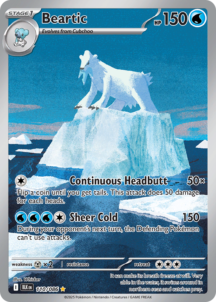 Beartic - Black Bolt - 110