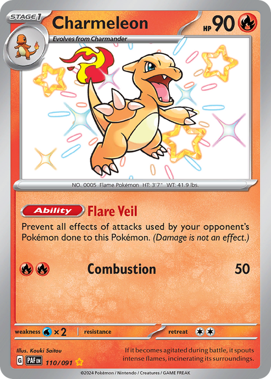 Charmeleon - Paldean Fates - 110