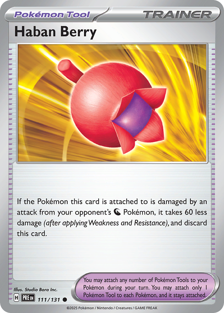 Haban Berry - Prismatic Evolutions - 111