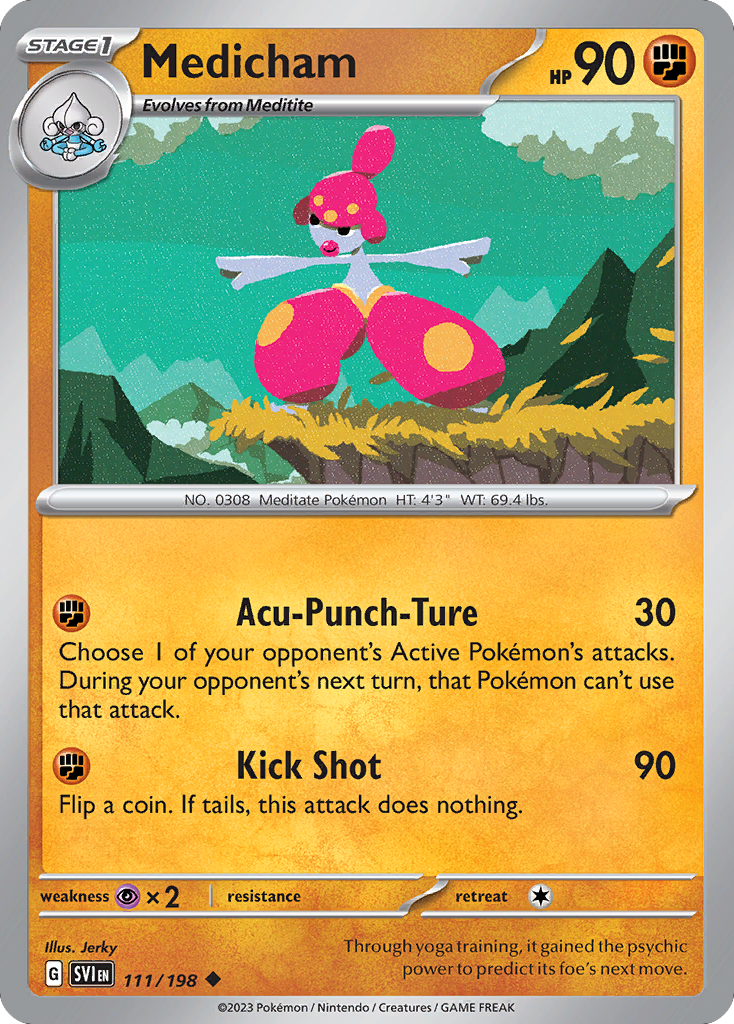Medicham - Scarlet & Violet - 111