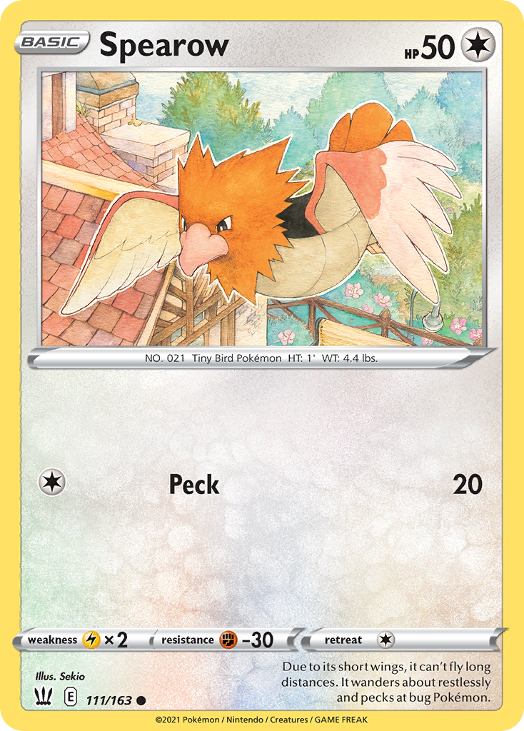 Spearow - Battle Styles - 111