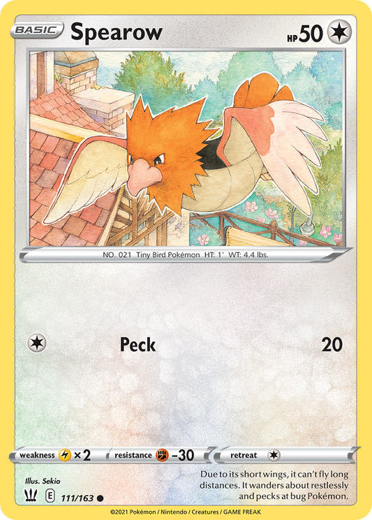 Spearow - Battle Styles - 111