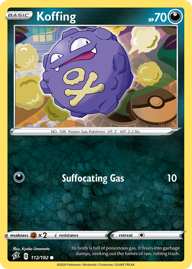 Koffing - Rebel Clash - 112