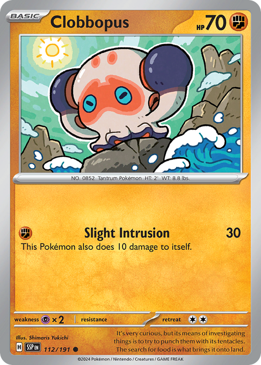 Clobbopus - Surging Sparks - 112