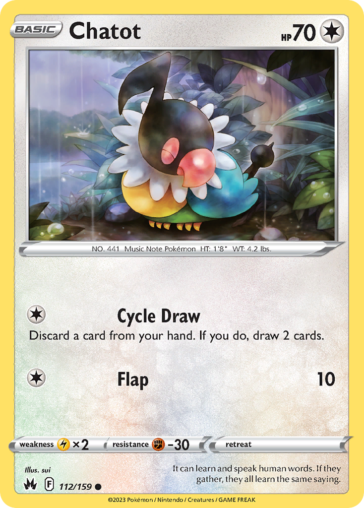 Chatot - Crown Zenith - 112