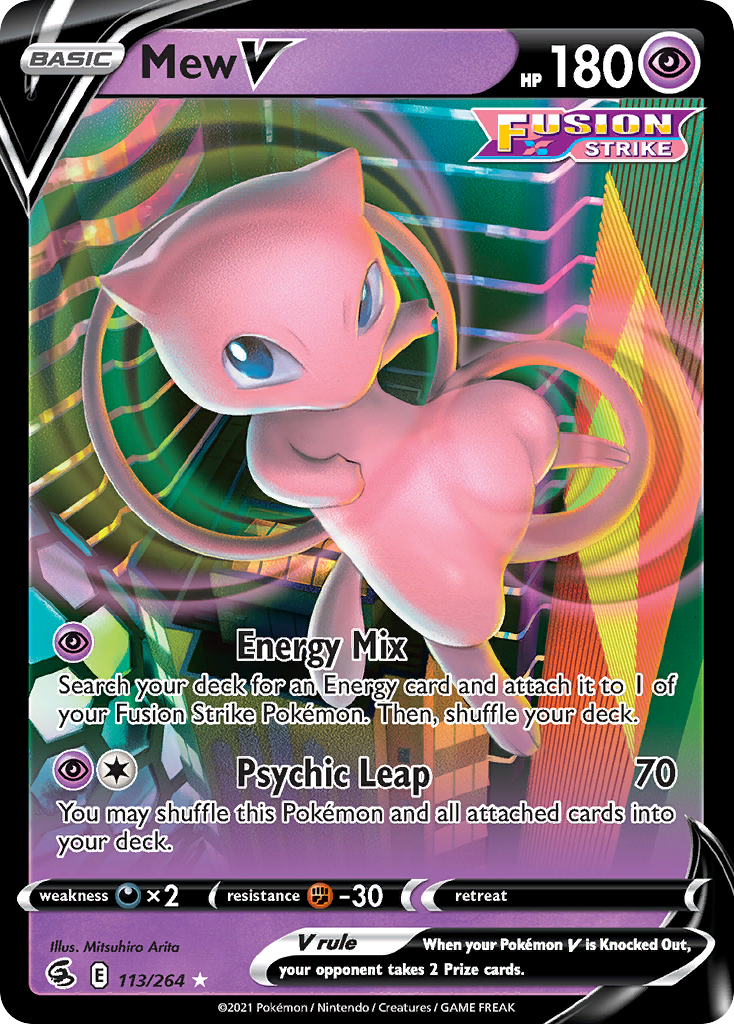 Mew V - Fusion Strike - 113