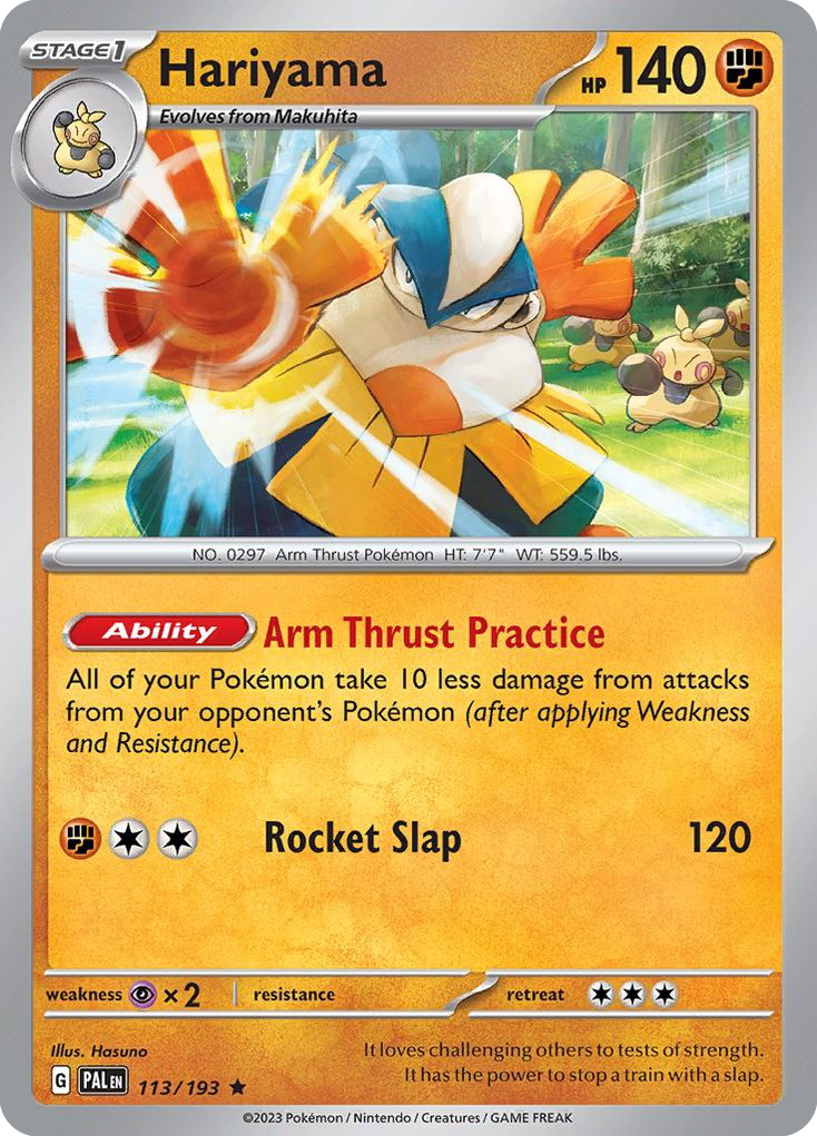 Hariyama - Paldea Evolved - 113