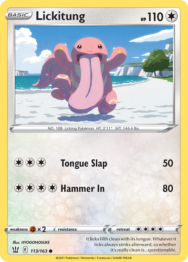 Lickitung - Battle Styles - 113
