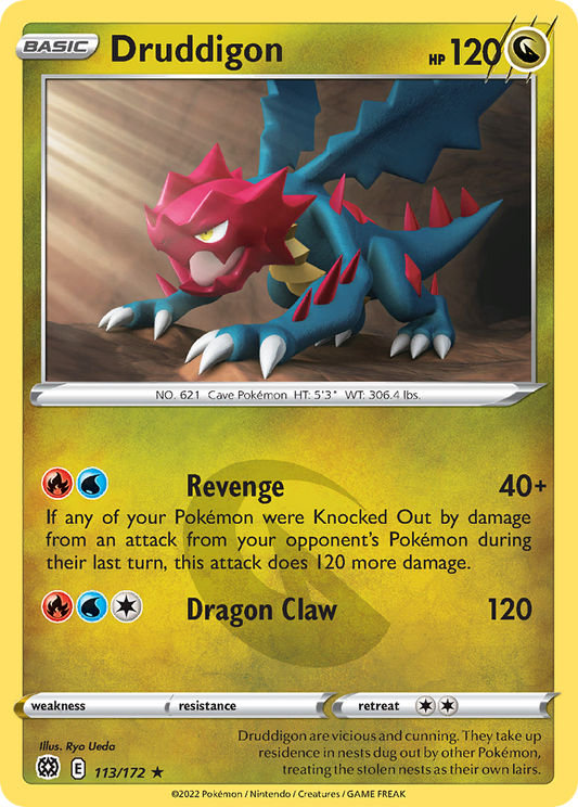 Druddigon - Brilliant Stars - 113