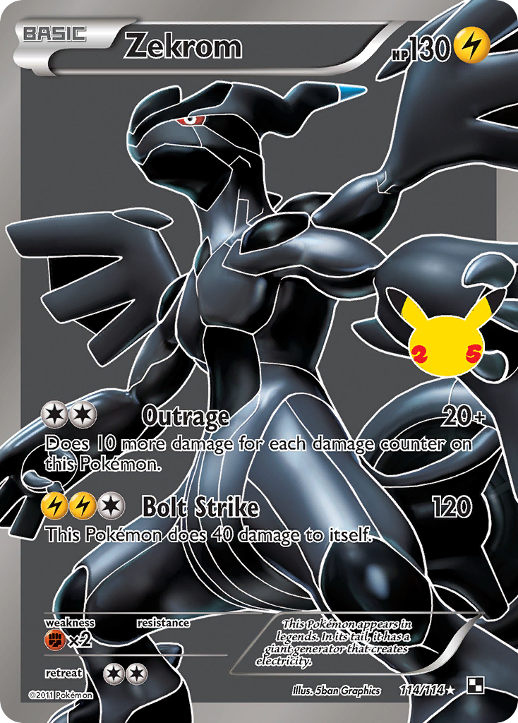 Zekrom - Celebrations: Classic Collection - 114