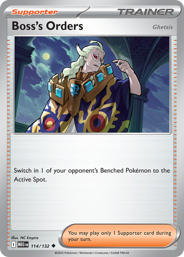 Boss's Orders - Mega Evolution - 114