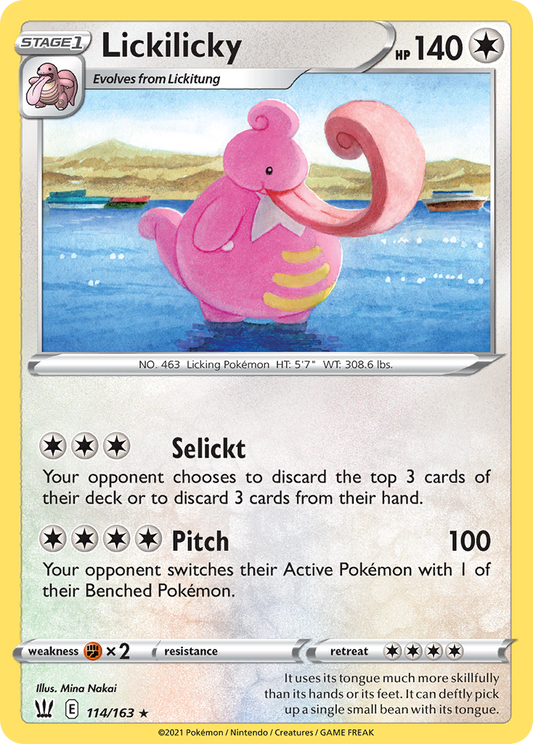 Lickilicky - Battle Styles - 114