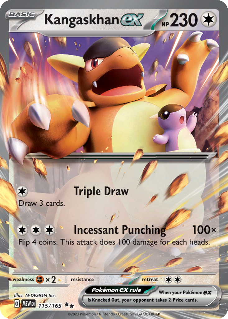 Kangaskhan ex - 151 - 115