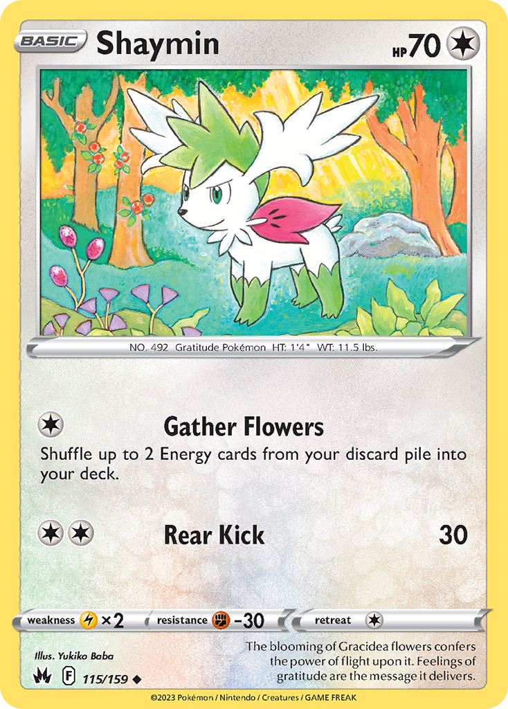 Shaymin - Crown Zenith - 115