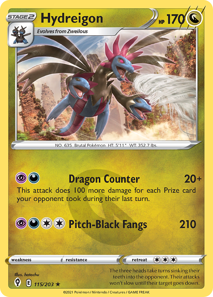 Hydreigon - Evolving Skies - 115