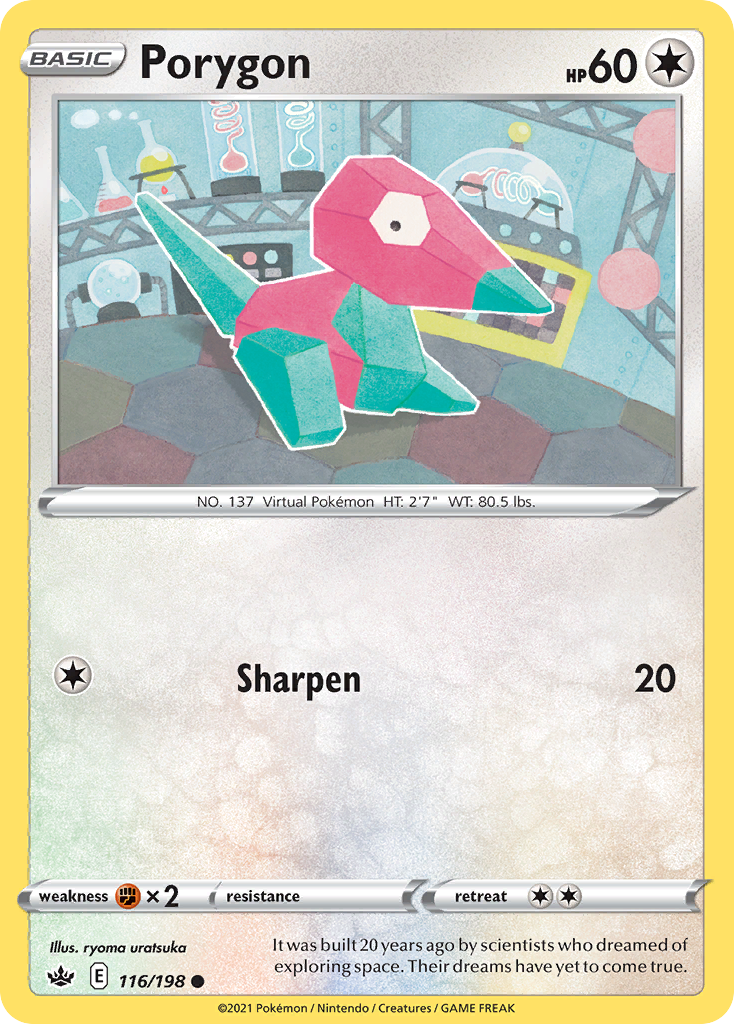 Porygon - Chilling Reign - 116