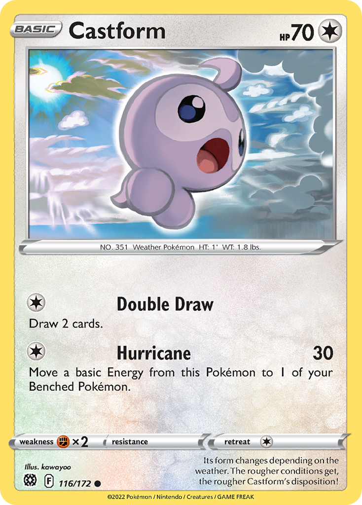 Castform - Brilliant Stars - 116