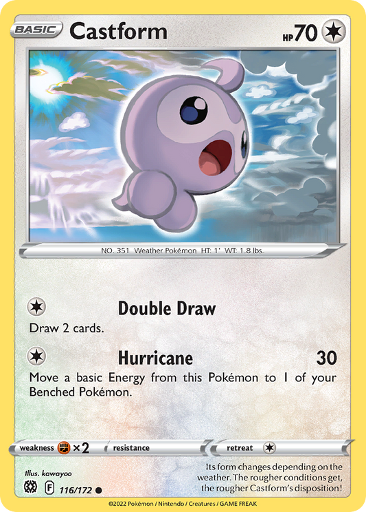 Castform - Brilliant Stars - 116