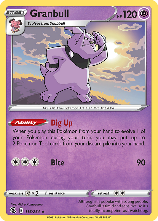 Granbull - Fusion Strike - 116