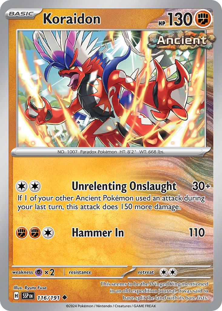 Koraidon - Surging Sparks - 116